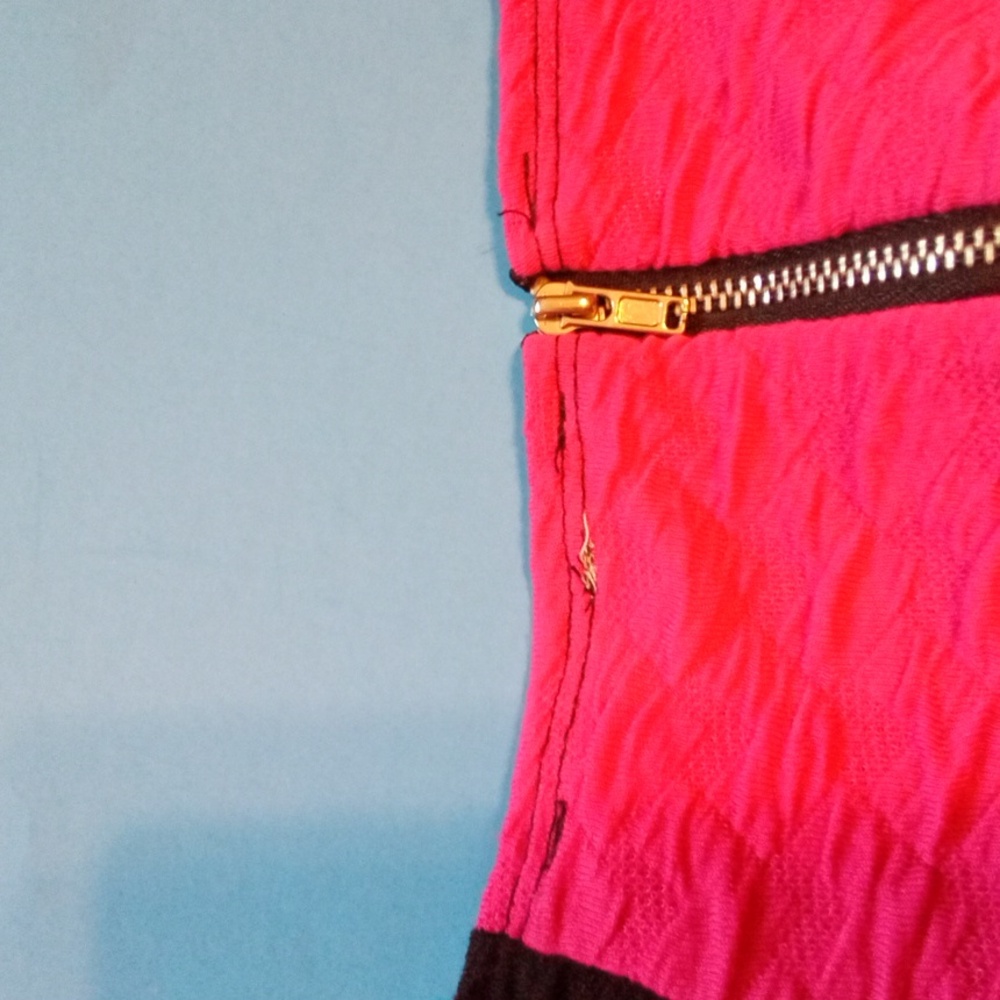 Nwt Color Block Sleeveless Dress (2X) - Picture 14 of 16